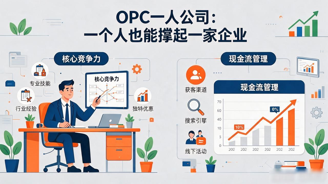 opc创业_opc一人公司_opc